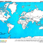 Kids Science Projects World Political Map Free Download