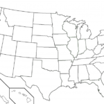 Label The States Worksheet Large Printable Blank Us Map