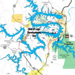 Lake Of The Ozarks Mile Markers Map World Map Atlas
