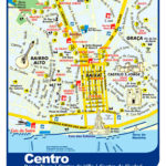 Large Detailed Tourist Map Of Lisbon City Downtown