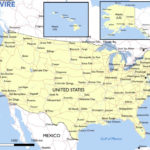 Large Map Of United States Large Printable Map Of The