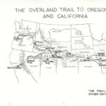 Large Oregon Trail Map Oregon Trail Project California