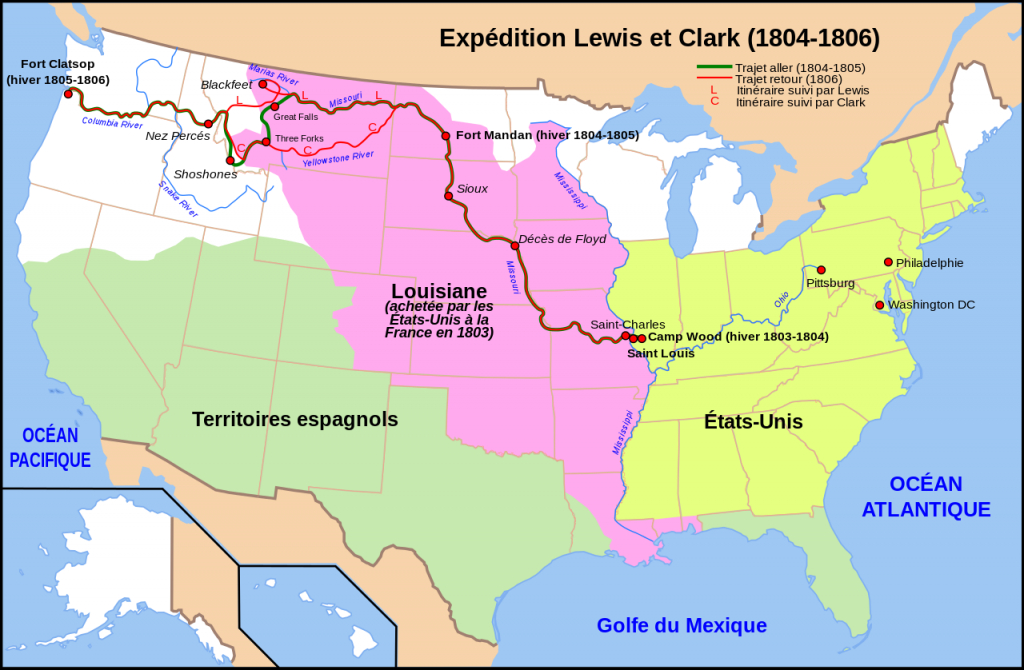 Lewis And Clark Expedition Map Printable Printable Maps