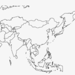 Location Asia Map Political Blank Transparent PNG
