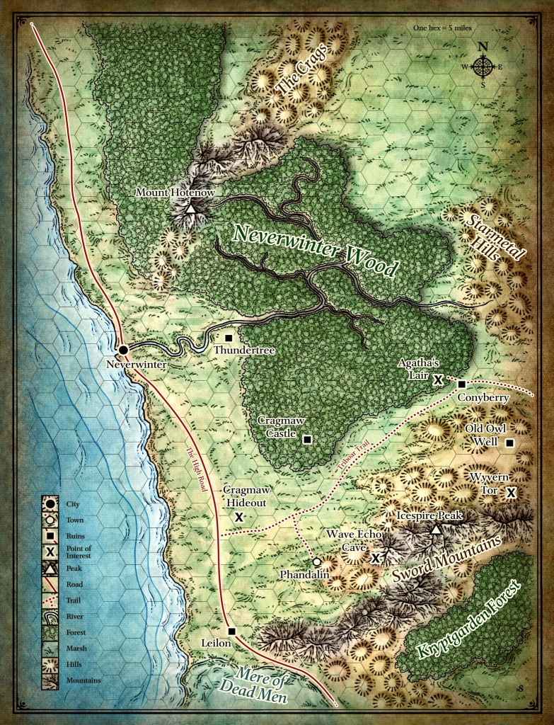 Lost Mine Of Phandelver Printable Maps Printable Maps Lost Mine Of Phandelver Printable Maps Printable Maps