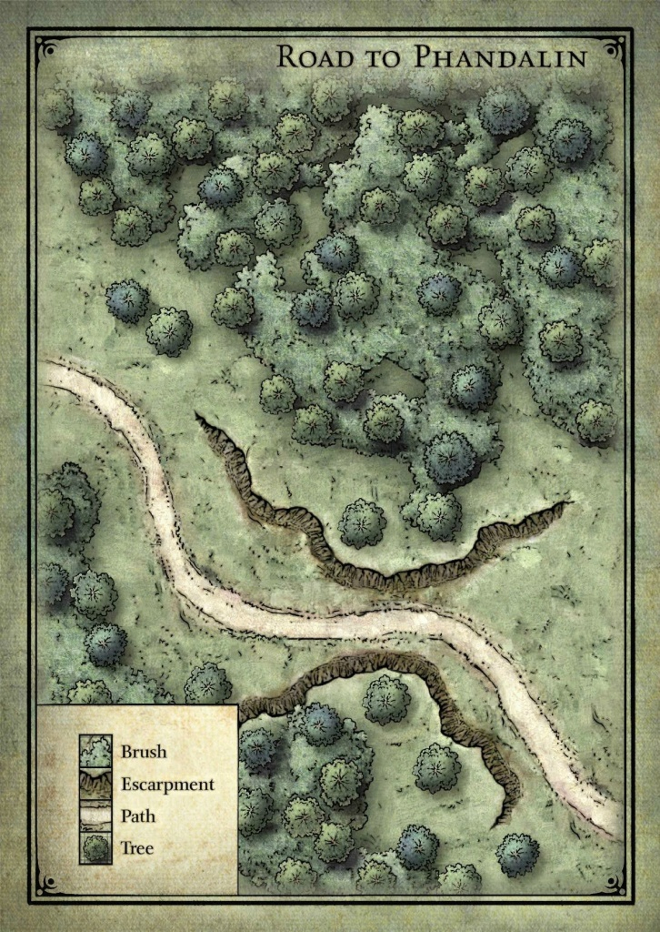 Lost Mine Of Phandelver Printable Maps Printable Maps