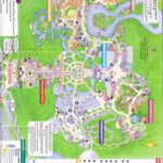 Magic Kingdom At Walt Disney World 2016 Park Map
