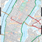 Manhattan Road Map Manhattan Map New York City Map Map