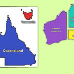 Map Of Australia Display Pieces teacher Made