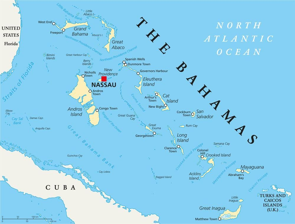 Map Of Bahamas W Out Islands Political Map Bahamas Island Map Of Bahamas W Out Islands Political Map Bahamas Island