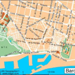 Map Of Barcelona Spain Barcelona City Centre