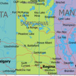 Map Of Canada Regional City In The Wolrd Saskatchewan Map