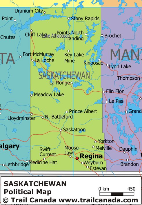 Map Of Canada Regional City In The Wolrd Saskatchewan Map 