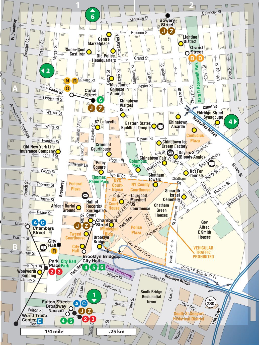 Map Of China Town Nyc Maping Resources