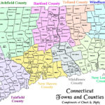 Map Of CT Towns And Counties
