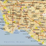 Map Of Los Angeles Free Printable Maps