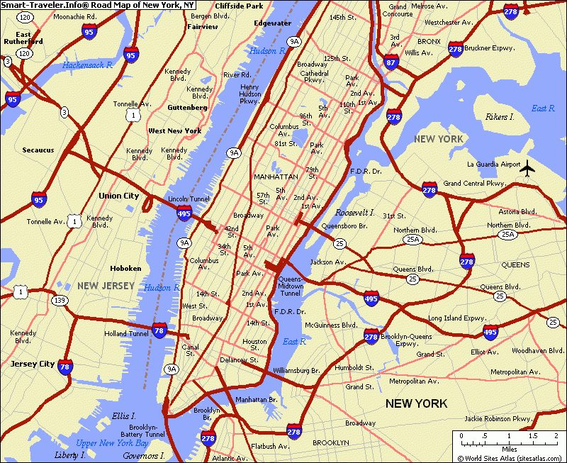 Map Of New York City Free Printable Maps Map Of New York City Free Printable Maps