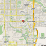Map Of Scottsdale Arizona ToursMaps