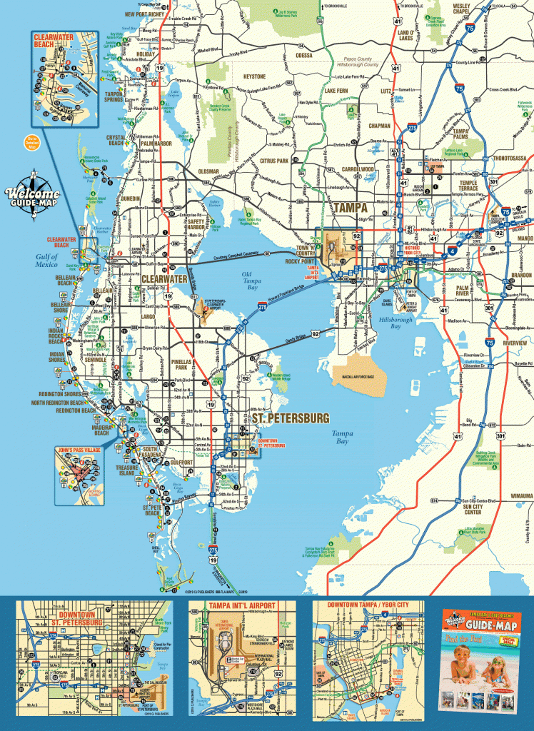 Map Of Tampa Florida And Surrounding Area Printable Maps