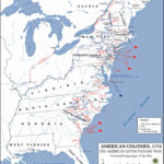 Map Of The American Revolution 1775 1783 USMA