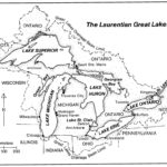 Map Of The Laurentian Great Lakes Map Of The Laurentian