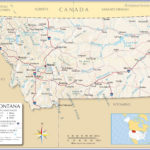 Map Of The State Of Montana USA Nations Online Project