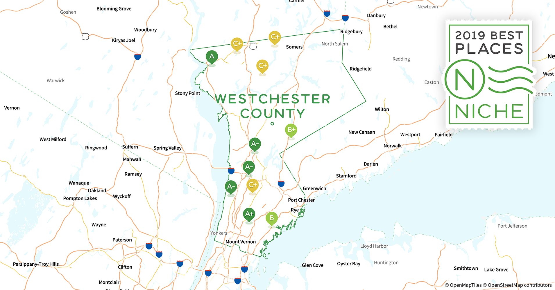 Map Of Westchester County Ny Maps Location Catalog Online