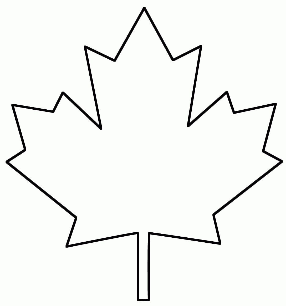 Maple Leaf Printable ClipArt Best Maple Leaf Printable ClipArt Best