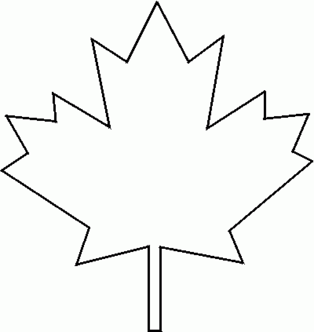 Maple Leaf Stencil Printable ClipArt Best Maple Leaf Stencil Printable ClipArt Best