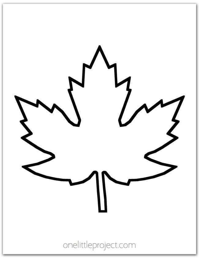 Maple Leaf Template More Than 20 Free Printable Fall 