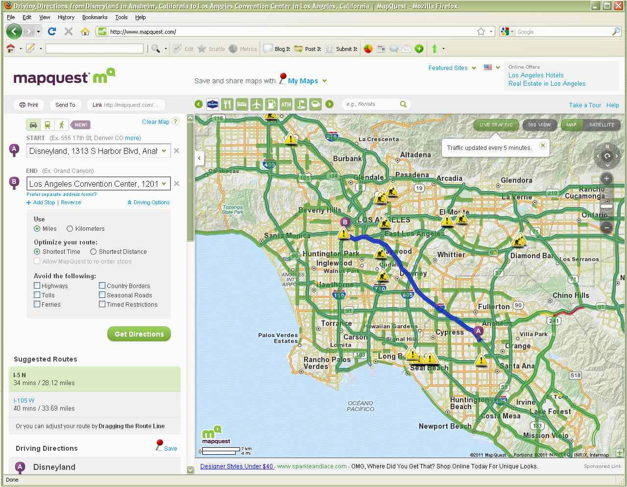 Mapquest Printable Directions Customize and Print