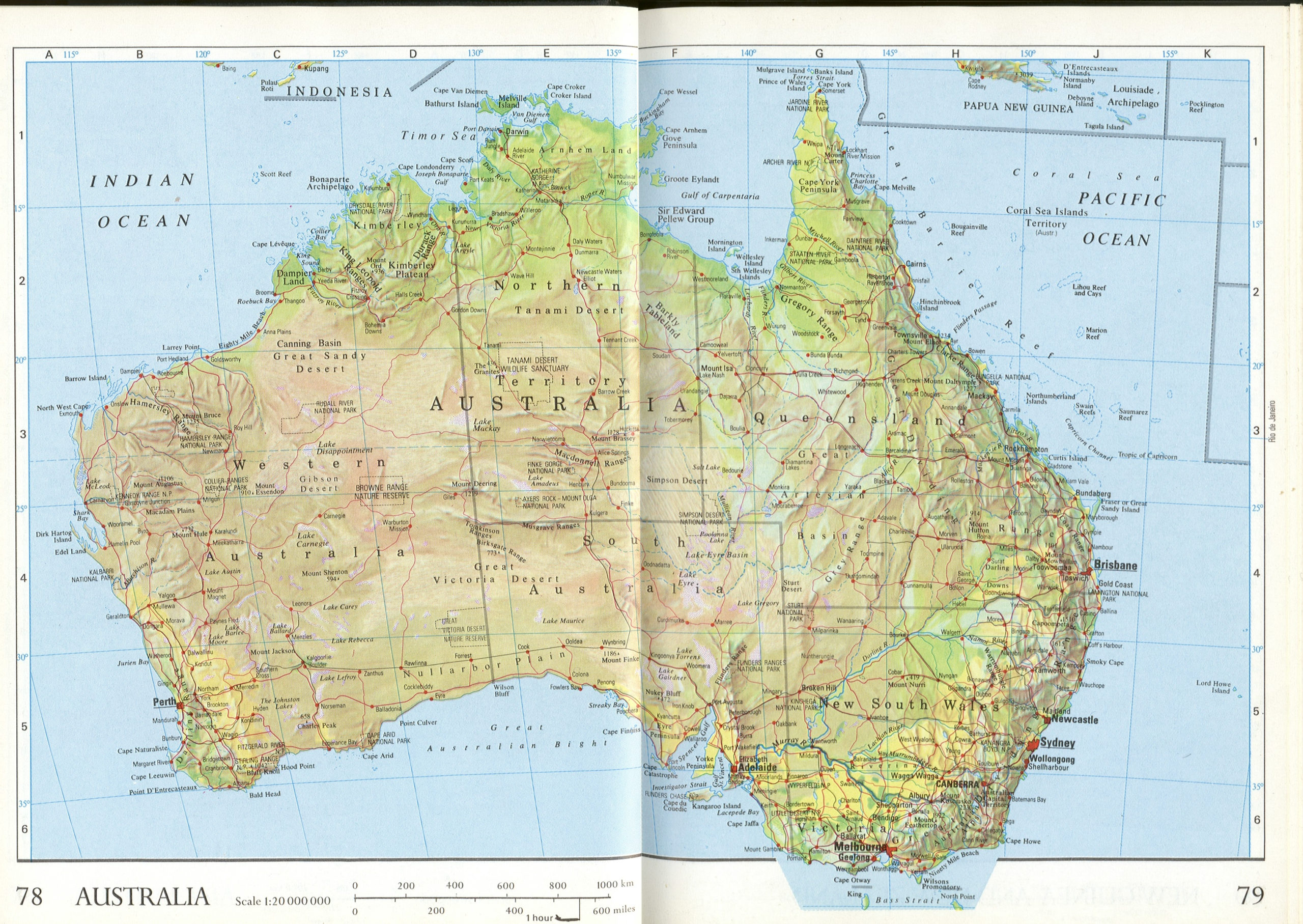 Maps Of Australia Map Library Maps Of The World