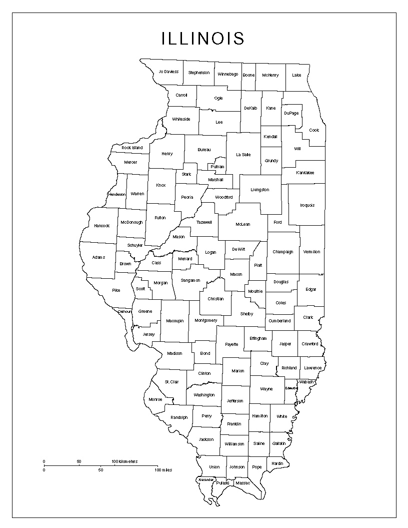Maps Of Illinois