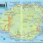 Maps Of Kauai 16 KauaiMap jpg Kauai Map Kauai Kauai