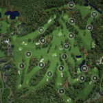 Masters Augusta National Course Map And Layout With