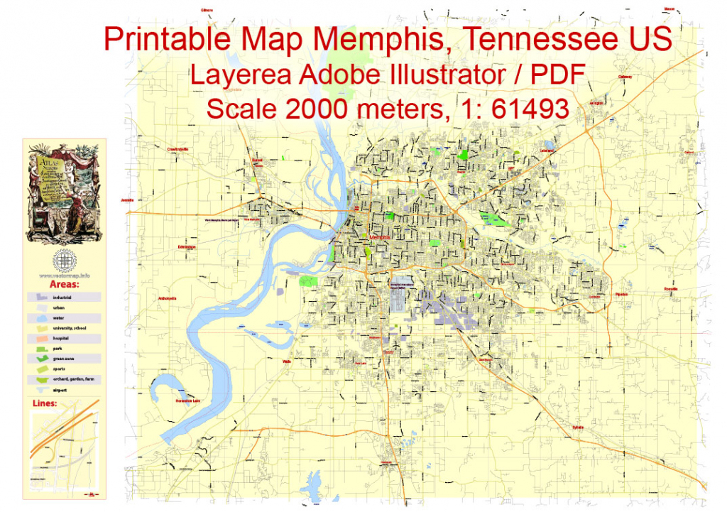 Memphis City Map Printable Printable Maps