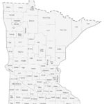 Minnesota County Map GIS Geography