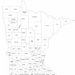 Minnesota County Map With County Names Free Download