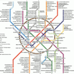 Moscow Metro Map Free Printable Maps