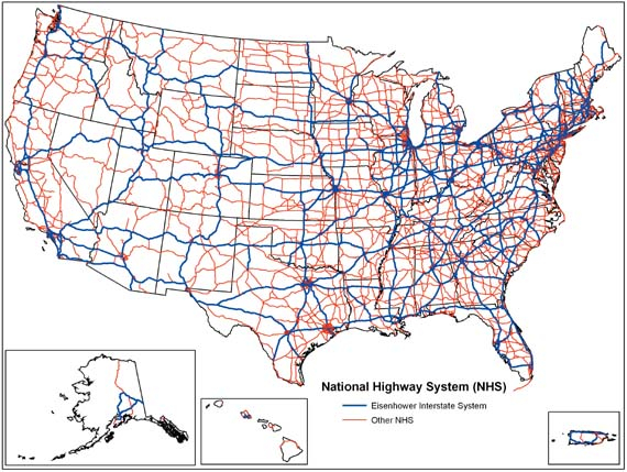 National Highway System United States Wikipedia National Highway System United States Wikipedia