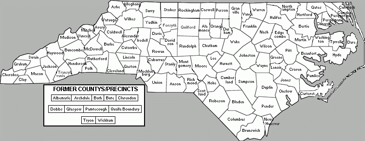 Printable Nc County Map | Printable Map of The United States