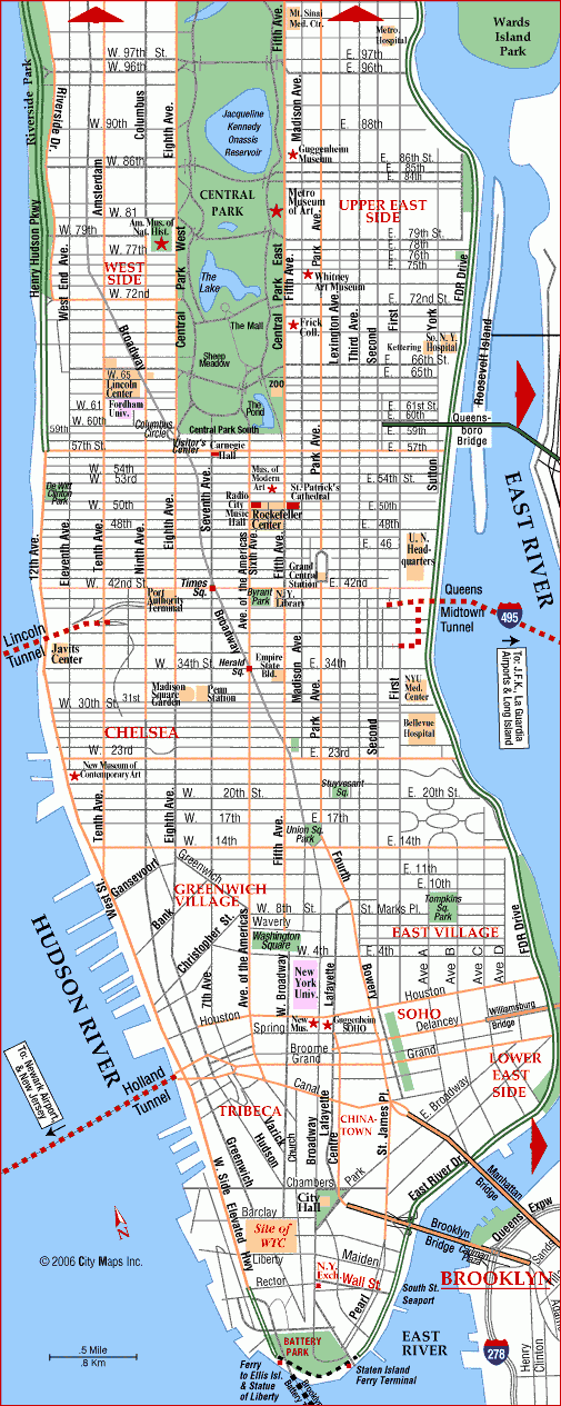 News Tourism World Manhattan Tourist Map On The Road News Tourism World Manhattan Tourist Map On The Road