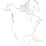 North America Map Tim s Printables