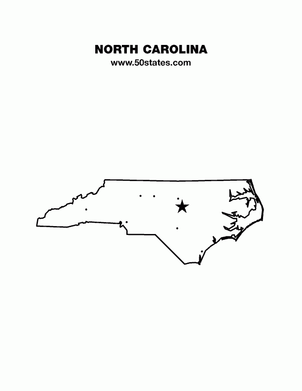 North Carolina Map North Carolina Map