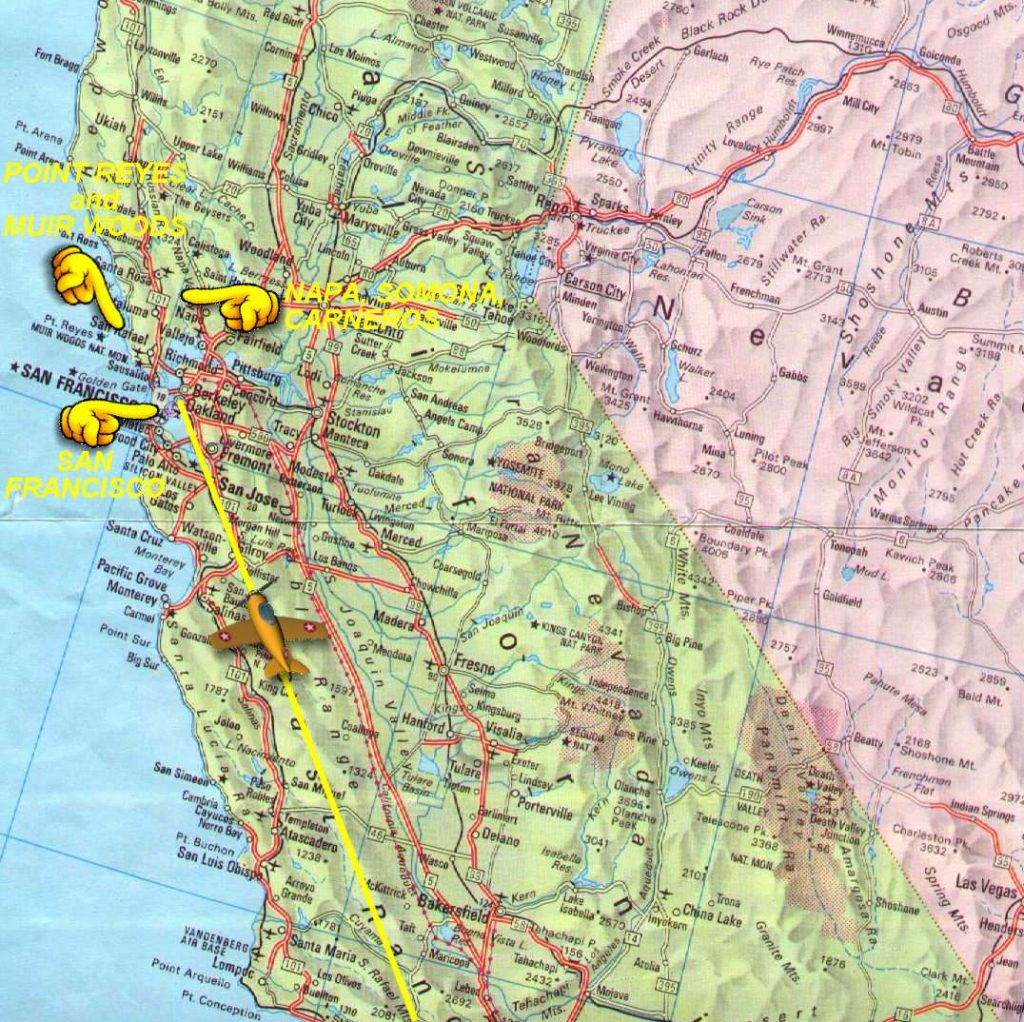 Northern California Map Road Map Of Northern California 