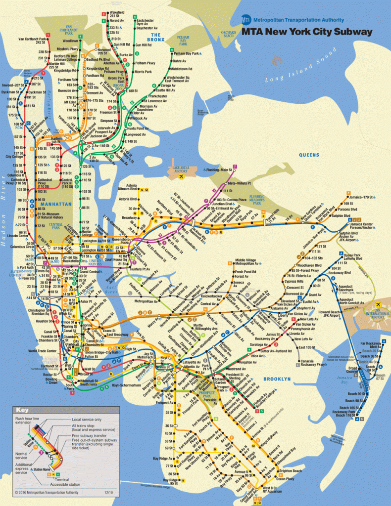 Nyc Subway Map Hi Res With Printable Nyc Subway Map 