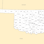 Oklahoma County Map Mapsof Net