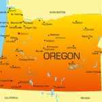 Oregon Map Guide Of The World