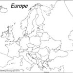 Outline Map Of Europe Political With Free Printable Maps