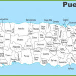 Outline Map Of Puerto Rico Printable Mr Sim s Blog